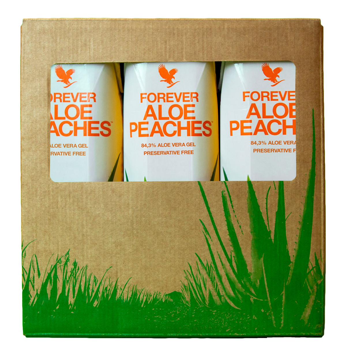 Forever Aloe Peaches Tripack