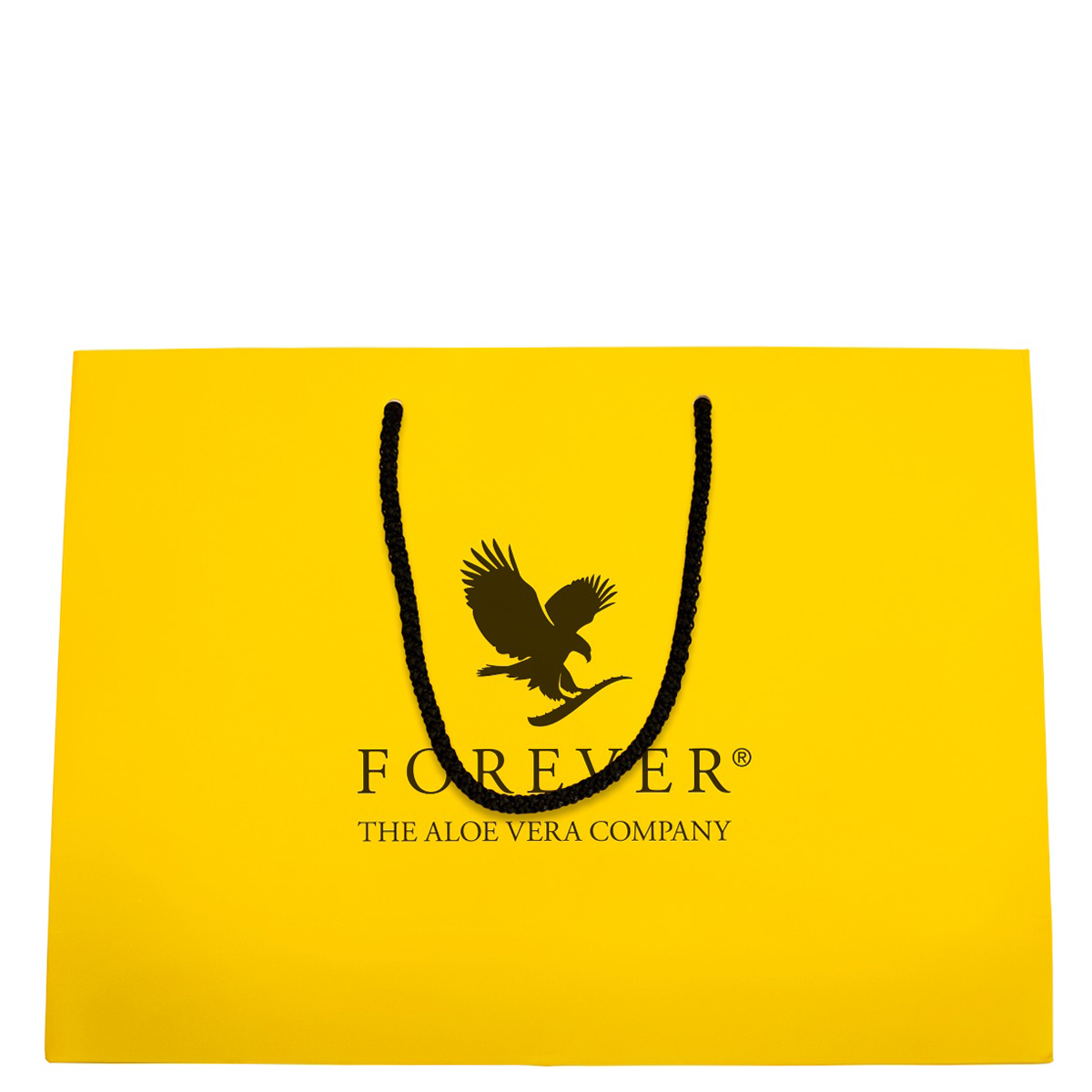 Punga mica galbena de cadouri personalizata de la Forever